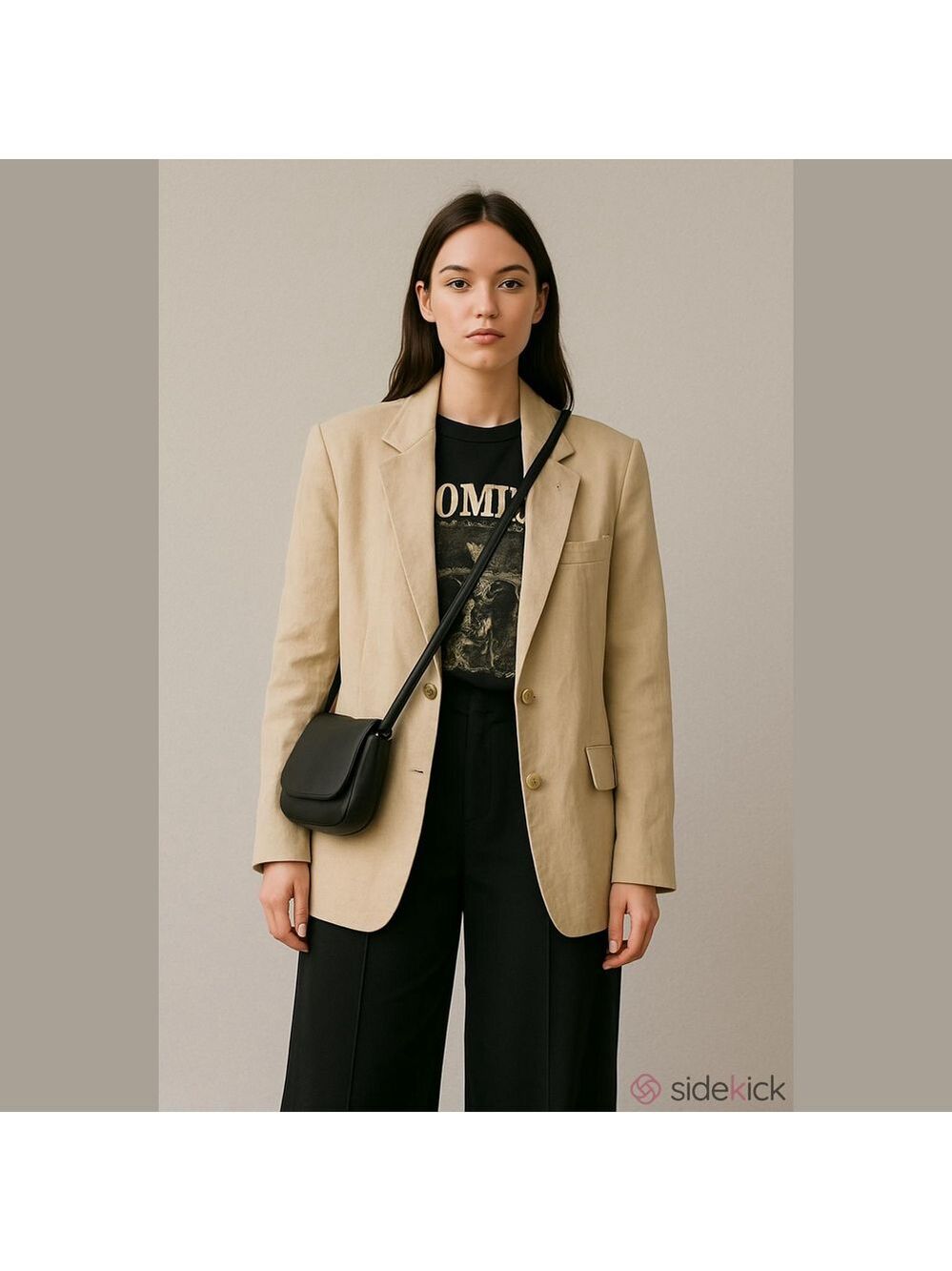 Calvin Klein 100% Linen Old Money Cream Blazer Ralphcore